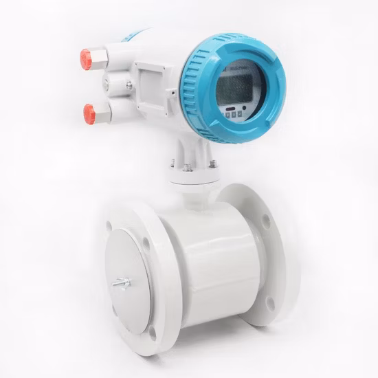 RS485 Beverage Electromagnetic Flow Meter Plastic Electromagnetic Flow Meter Mud Magnetic Flow Meter