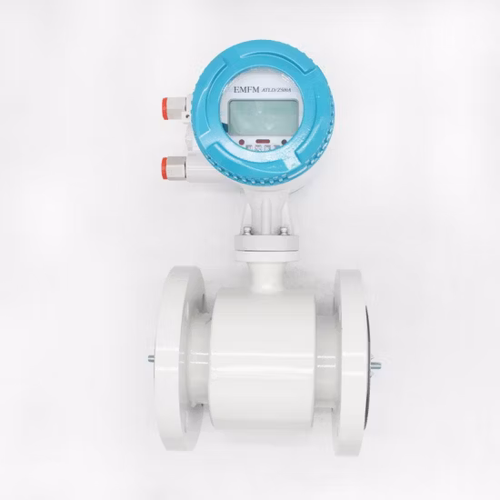 RS485 Beverage Electromagnetic Flow Meter Plastic Electromagnetic Flow Meter Mud Magnetic Flow Meter