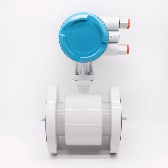 OEM Acryl-Durchflussmesser Salzwasser 4 Zoll Zementmörtel Integrierter magnetischer Durchflussmesser für Säure